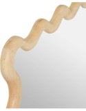 Specchio, a onda, legno, Brooke, 62x48 cm, ATMOSPHERA CREATEUR D'INTERIEUR