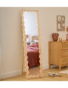 Specchio, a onda, da terra, Brooke, 180 cm, 48x43 cm, ATMOSPHERA CREATEUR D'INTERIEUR