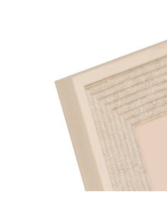 Cornice foto, effetto pietra, Missy, 10x15 cm, beige, MDF e vetro