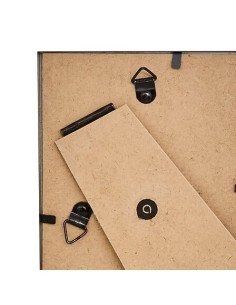 Cornice foto, effetto travertino, Anaya, 10x15 cm, beige, MDF e vetro