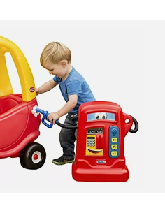 LITTLE TIKES PUMPER COZY, POMPA DI BENZINA GIOCATTOLO, INTERATTIVA CON SUONI, ACCESSORIO PER COZY COUPE E TRUCK, 619991E3