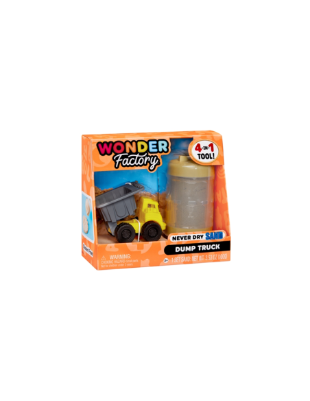 WONDER FACTORY 595168 MEZZO LAVORO CON SABBIA MODELLABILE ASSORTITO