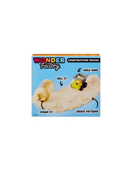 WONDER FACTORY 595168 MEZZO LAVORO CON SABBIA MODELLABILE ASSORTITO