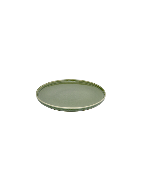 PIATTO PIANO 154635E TERRE 27CM VERDE KAKI