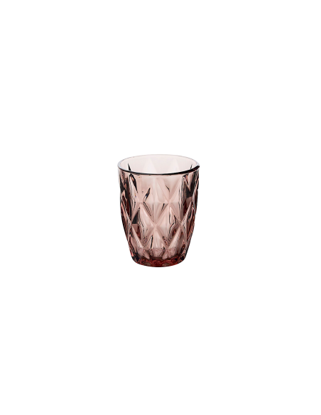 BICCHIERE 203451C LEA 28CL VETRO ROSA