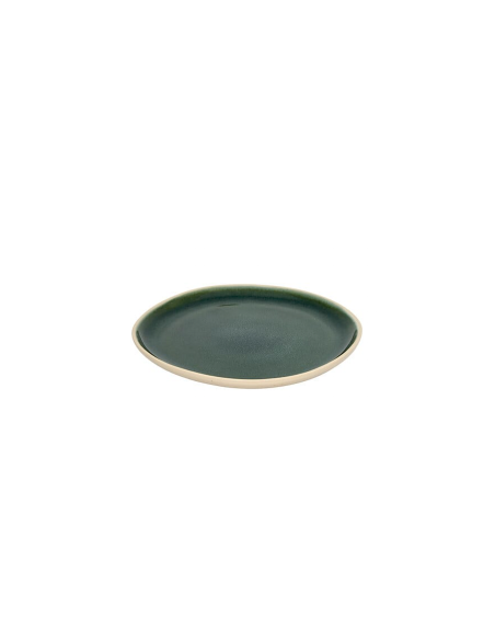 PIATTO DESSERT 207232B WONJA 21CM VERDE