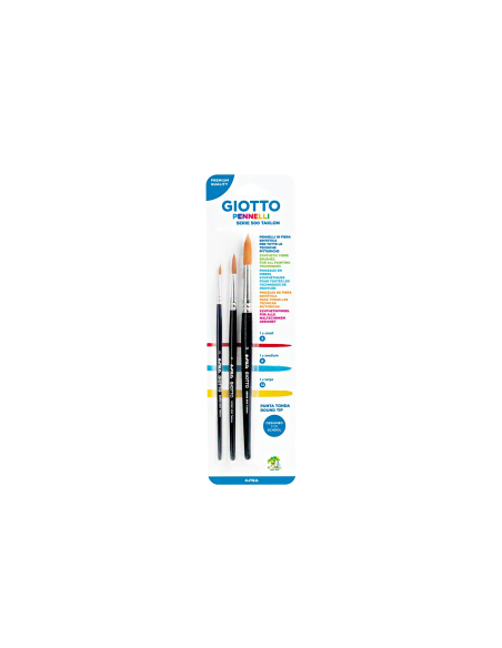 GIOTTO CONF 3 PENNELLI SERIE 500 TAKLON