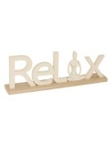 Decorazione Parola Yogi, MDF Assortito, L 36 cm, P 6 cm, H 12,5 cm