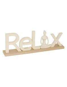 Decorazione Parola Yogi, MDF Assortito, L 36 cm, P 6 cm, H 12,5 cm