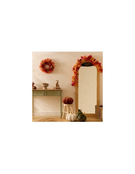 Volpe Decorativa Autunno, Resina Bronzo, L 16 cm, P 14 cm, H 26 cm
