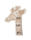 Metro da Parete Bambini Savane, Legno MDF Beige, Altezza 140 cm, Larghezza 36 cm