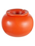 Posacenere Yucatan in Ceramica Dolomite, Diametro 15,5 cm, Colori Assortiti