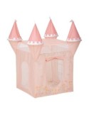 Tenda Pop Up, Castello Principessa, 130 x 78 x 78 cm, Rosa, PVC e Poliestere
