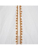 Tipi Bambini, Wapi, 120 x 120 x 160 cm, Naturale, Beige Lin, Cotone, Poliestere, Legno