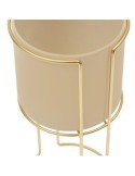 Portavaso, Zigy, Set 2 pezzi, Metallo Dorato, Diametro 28 cm, Altezza 55 cm