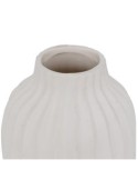 Vaso Fernan, Ceramica Bianca, Alto 22 cm, Diametro 15 cm