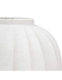 Vaso a sfera Amia, Magnesio Bianco, Alto 44,5 cm, Diametro 39,5 cm