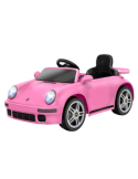 AUTO ELETTRICA, RUF CTR 2017, ROSA, 12V, BATTERIA LI-ION, BLUETOOTH, GLOBO 42918, BAMBINI 3+