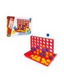 GIOCO, IN FILA PER 4, STRATEGIA, 2 GIOCATORI, COLORI ASSORTITI, GLOBO 42984, DA TAVOLO