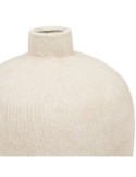 Vaso, gres, Romia, beige, D.22,5 x H.31 cm, collezione Wonja