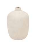 Vaso, gres, Romia, beige, D.22,5 x H.31 cm, collezione Wonja