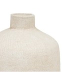 Vaso, gres, Romia, beige, D.19 x H.43,5 cm, collezione Wonja