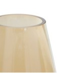 Vaso, vetro craquelé, Alexis, trasparente, D.13 x H.40 cm