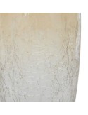 Vaso, vetro craquelé, Alexis, trasparente, D.13 x H.40 cm