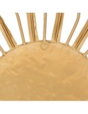 Decorazione, parete, sole, Edwige, metallo dorato, Ø80 cm, stile moderno