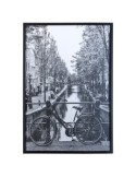 Poster, CADO NB AYU, 70x100 cm, bianco e nero, cornice moderna