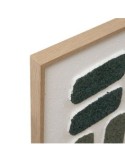 Tela, 3D, Aladji, verde, 60x80 cm, rilievo decorativo, posa verticale/orizzontale