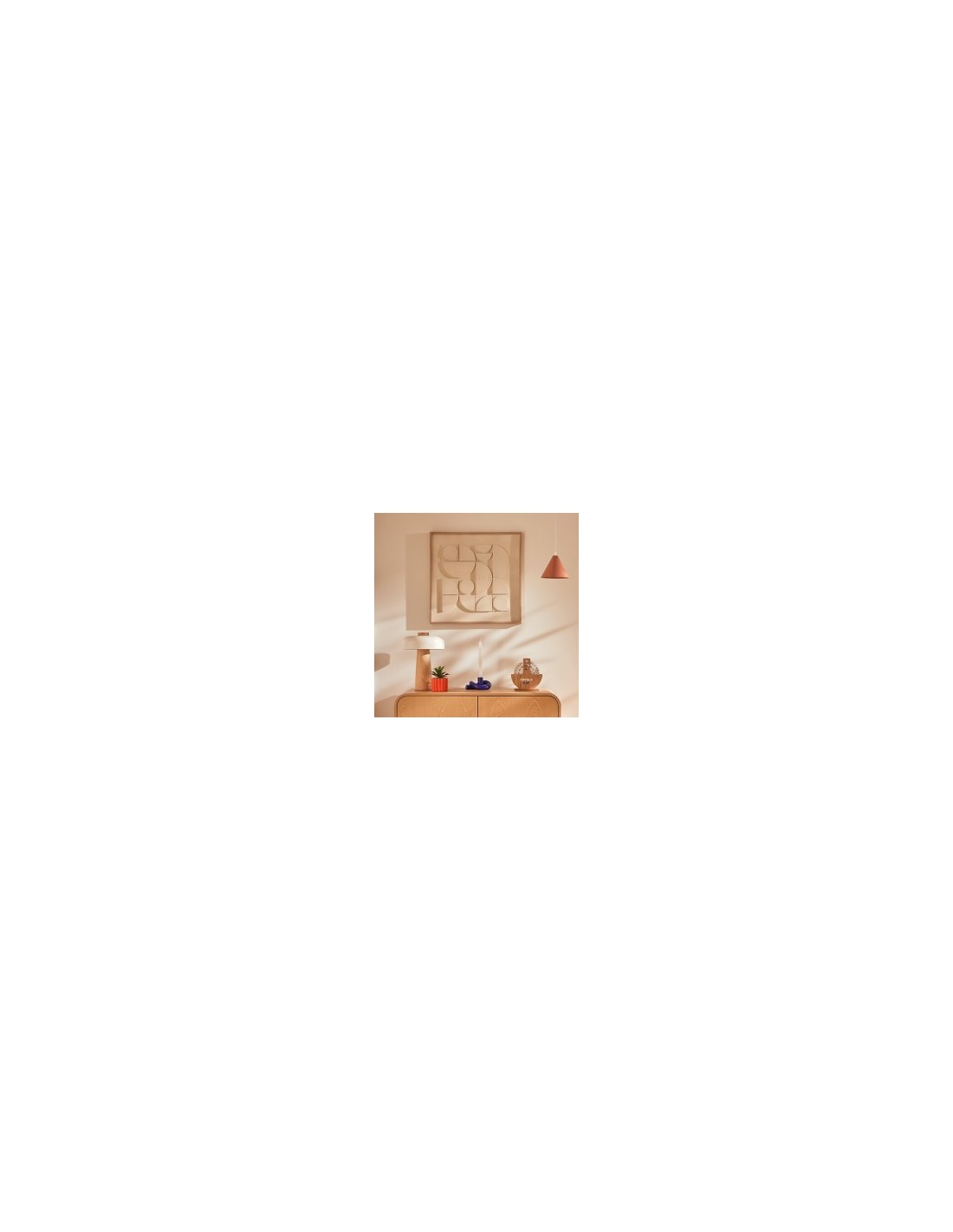 Tela, 3D, Cataline, bianca, 60x60 cm, rilievo moderno, collezione Modern Flow