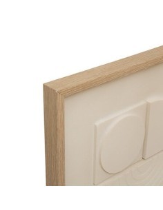 Tela, 3D, Cataline, bianca, 60x60 cm, rilievo moderno, collezione Modern Flow