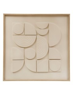 Tela, 3D, Cataline, bianca, 60x60 cm, rilievo moderno, collezione Modern Flow