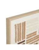 Tela, 3D, Emir, marrone, 50x70 cm, tessuto tufté, rilievo moderno