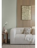 Tela, 3D, Marcella, marrone, 60x90 cm, rilievo decorativo, posa verticale/orizzontale