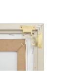 Tela, 3D, Marcella, marrone, 60x90 cm, rilievo decorativo, posa verticale/orizzontale