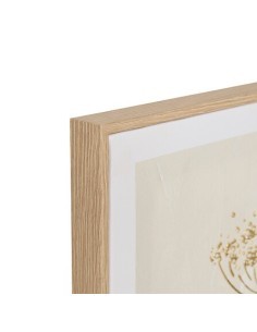 Tela, 3D, Beryl, bianca, 30x60 cm, effetto alluminio dorato, assortita FOURGERE/FLEUR