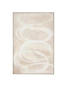 Tela, dipinta, incorniciata, Krisna, 150x100 cm, beige, acrilico, tela texturizzata