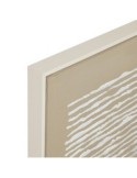 Tela dipinta incorniciata Farhan 116x75 cm beige medio, texture in rilievo