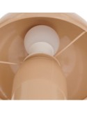 Lampada fungo Lito, metallo beige, altezza 24,5 cm, diametro 20 cm