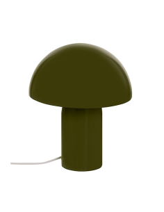 Lampada fungo Lito, metallo verde kaki, 20 x 20 x 24,5 cm