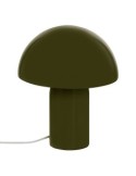 Lampada fungo Lito, metallo verde kaki, 20 x 20 x 24,5 cm