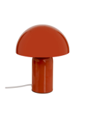 Lampada fungo Lito, metallo terracotta, 20 x 20 x 24,5 cm