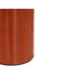 Lampada fungo Lito, metallo terracotta, 20 x 20 x 24,5 cm