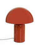 Lampada fungo Lito, metallo terracotta, 20 x 20 x 24,5 cm
