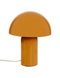 Lampada fungo Lito, metallo ocra, 20 x 20 x 24,5 cm
