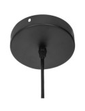 Lampadario Adelia, metallo nero, diametro 58 cm, altezza 103,5 cm