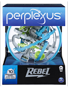 PERPLEXUS REBEL 6053147 LABIRINTO 3D, 70 OSTACOLI IN UNA SFERA, GIOCO + 8ANNI