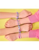 COOL MAKER KIT CREAZIONE BRACCIALETTI, +1200 PERLE, HEISHI, BRACCIALI FAI‑DA‑TE, 7+ ANNI
